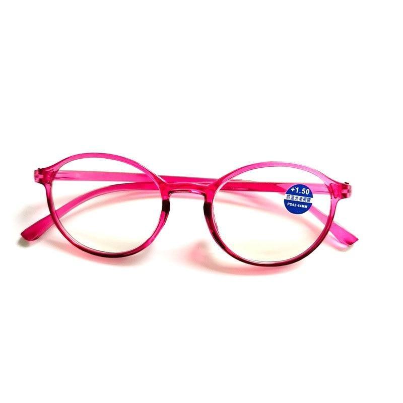 Gafas de leopardo negro redondas y elegantes para el cuidado de la vista