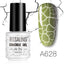 Esmalte de Uñas UV Gel de Secado Rápido Premium - Diseño Agrietado Multicolor