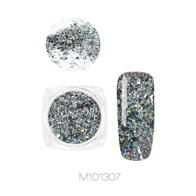Esmalte de Uñas UV Gel de Secado Rápido Premium - Diseño Agrietado Multicolor