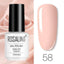 Esmalte de Uñas UV Gel de Secado Rápido Premium - Diseño Agrietado Multicolor