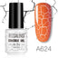 Esmalte de Uñas UV Gel de Secado Rápido Premium - Diseño Agrietado Multicolor
