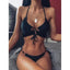 Ensemble de bikini taille haute pour femmes - Maillots de bain modernes