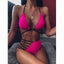 Ensemble de bikini taille haute pour femmes - Maillots de bain modernes