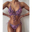 Ensemble de bikini taille haute pour femmes - Maillots de bain modernes