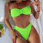 Elegant One-Shoulder Bikini Set for Women