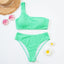 Elegant One-Shoulder Bikini Set for Women