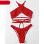 Elegant One-Shoulder Bikini Set for Women