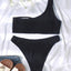 Elegant One-Shoulder Bikini Set for Women