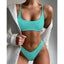 Elegant One-Shoulder Bikini Set for Women