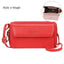 Elegant PU Leather Double Layer Crossbody Handbag