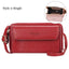 Elegant PU Leather Double Layer Crossbody Handbag