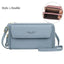 Elegant PU Leather Double Layer Crossbody Handbag
