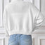 Women's High Neck Pullover Sweater - Casual & Cozy