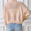 Women's High Neck Pullover Sweater - Casual & Cozy