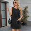 Robe sans dos décontractée pour femmes avec jupe camisole