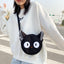 Women's Bag Autumn/Winter New Cute Doll Women's Shoulder Bag Fashionable and Stylish Crossbody Plush Small Round Bag Student Bag - Korvel