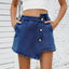 Women's Irregular Denim Skirt Pants