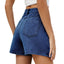 Women's Irregular Denim Skirt Pants