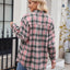 Women's casual fashion spicy girl loose checkered shirt for women - Korvel