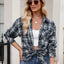 Women's casual fashion spicy girl loose checkered shirt for women - Korvel