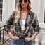 Women's casual fashion spicy girl loose checkered shirt for women - Korvel