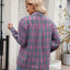 Women's casual fashion spicy girl loose checkered shirt for women - Korvel