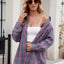 Women's casual fashion spicy girl loose checkered shirt for women - Korvel
