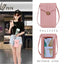 Vintage-Inspired Women's Crossbody Bag with Touchscreen Wallet