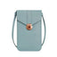 Vintage-Inspired Women's Crossbody Bag with Touchscreen Wallet