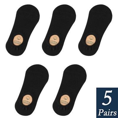 Calcetines de mujer de algodón premium sin costura y antideslizantes