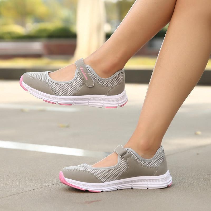 Zapatillas Elegantes y Transpirables para Mujeres, Comodidad Todo el Día