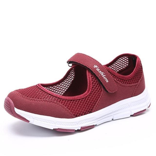 Zapatillas Elegantes y Transpirables para Mujeres, Comodidad Todo el Día