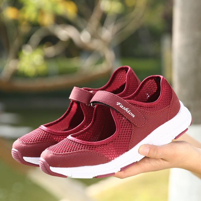 Zapatillas Elegantes y Transpirables para Mujeres, Comodidad Todo el Día