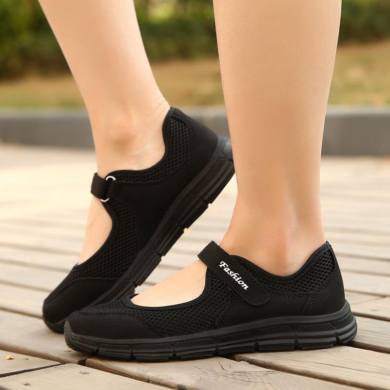 Zapatillas Elegantes y Transpirables para Mujeres, Comodidad Todo el Día