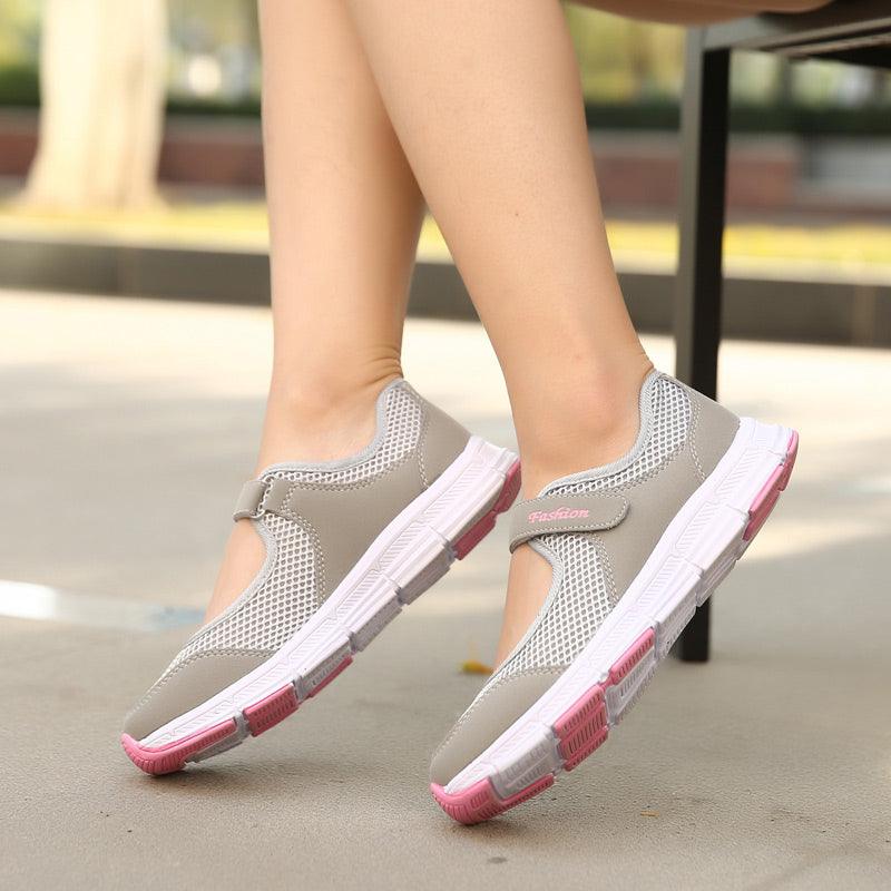 Zapatillas Elegantes y Transpirables para Mujeres, Comodidad Todo el Día