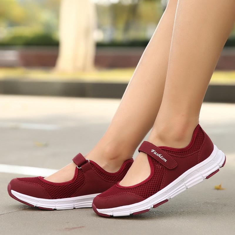 Zapatillas Elegantes y Transpirables para Mujeres, Comodidad Todo el Día