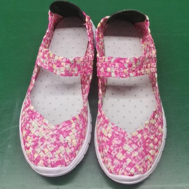 Espadrilles décontractées pour femmes - Baskets à enfiler confortables