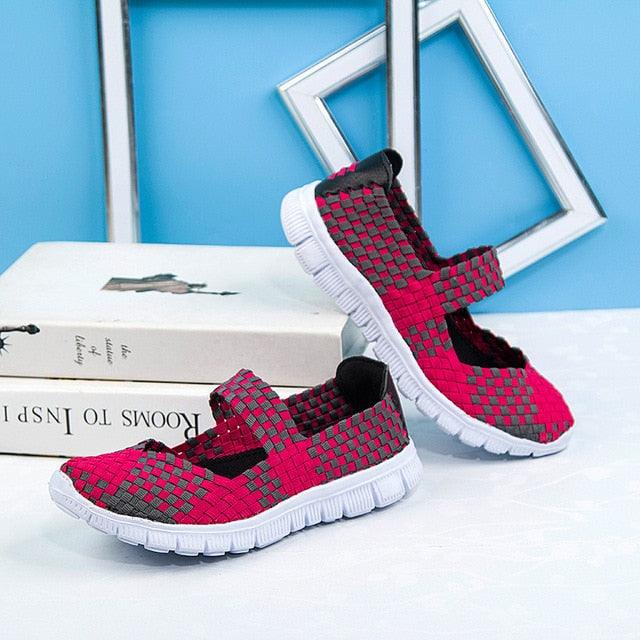 Espadrilles décontractées pour femmes - Baskets à enfiler confortables