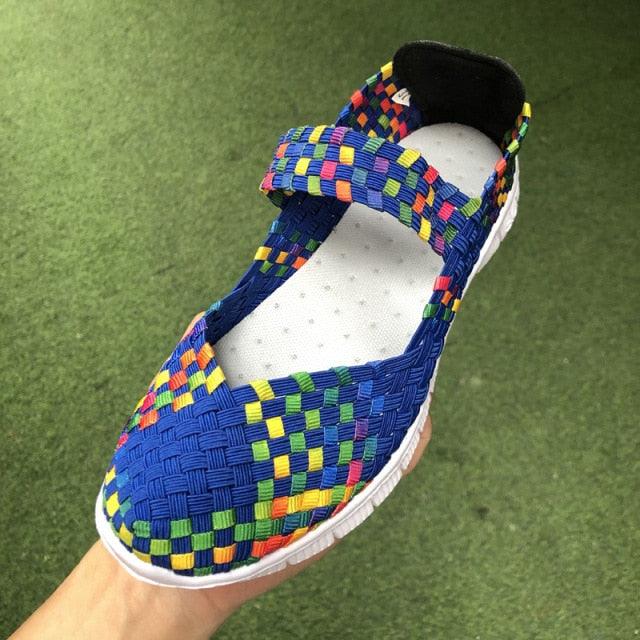 Espadrilles décontractées pour femmes - Baskets à enfiler confortables