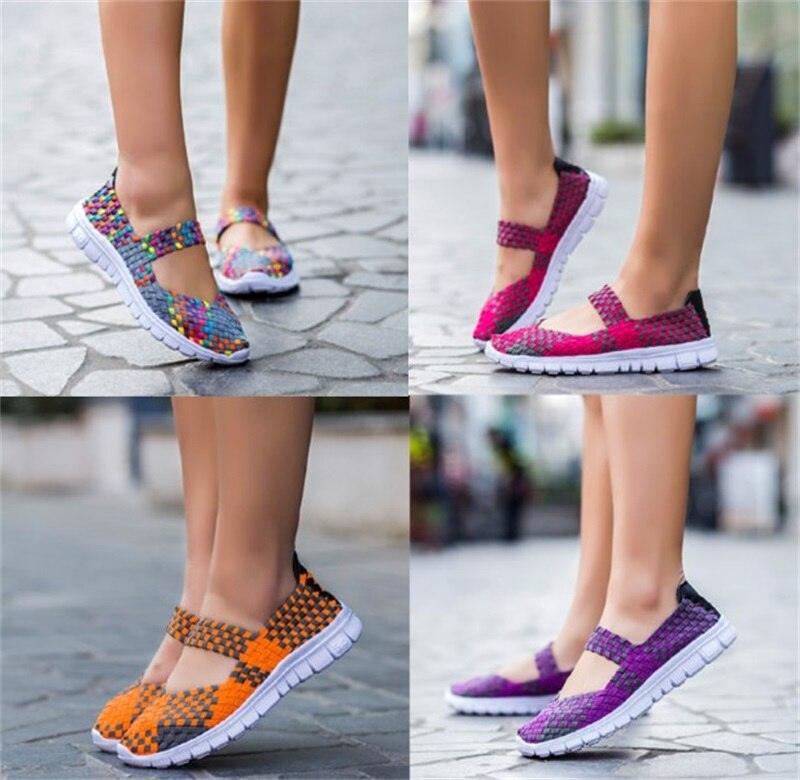 Espadrilles décontractées pour femmes - Baskets à enfiler confortables