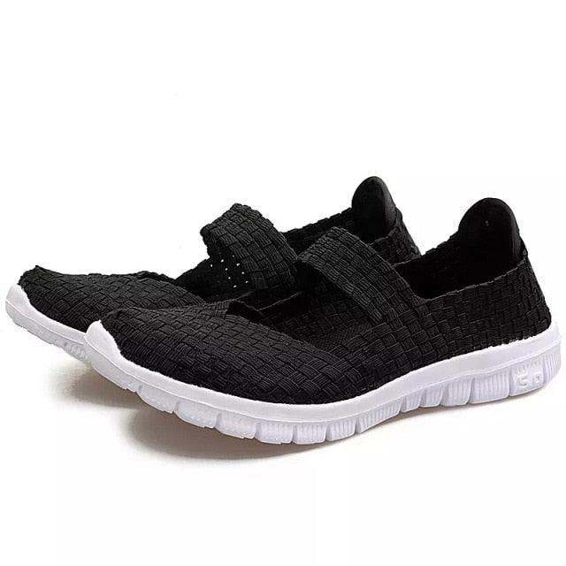 Espadrilles décontractées pour femmes - Baskets à enfiler confortables
