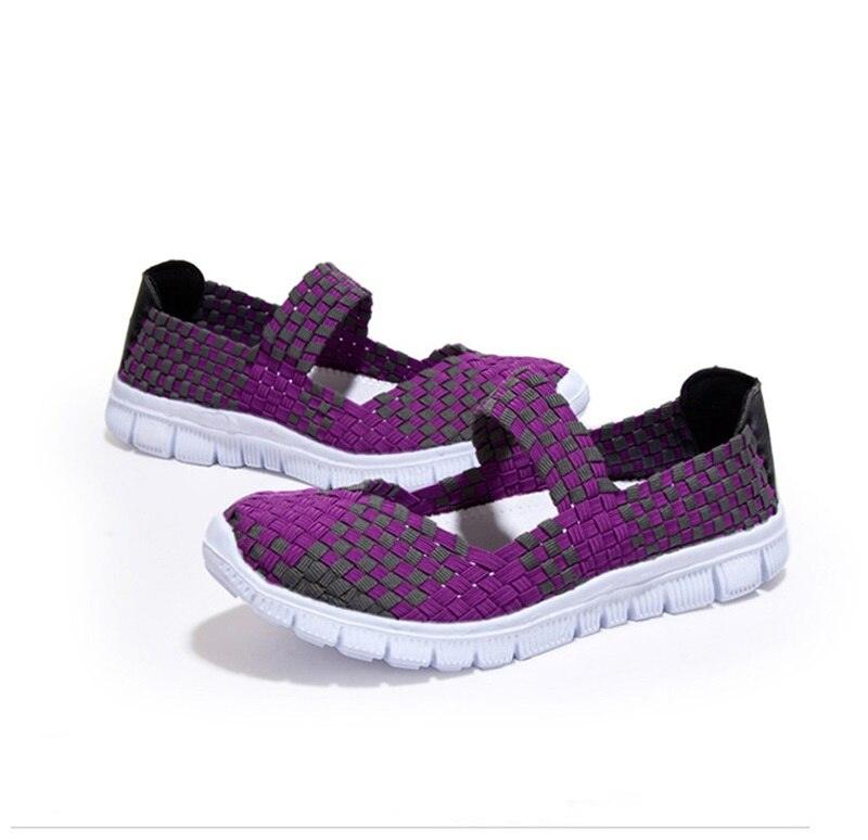 Espadrilles décontractées pour femmes - Baskets à enfiler confortables