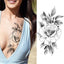 Women's Flower Temporary Tattoos - Elegant Waterproof Designs