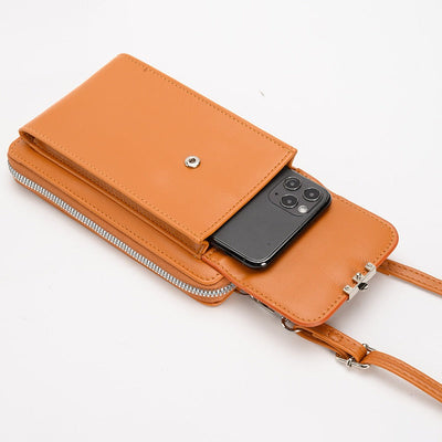 Women's Fashion Messenger Bags Small Mobile Phone Wallet Luxury Design Casual Shoulder Pocket Ladies Crossbody Purse For Female - Korvel