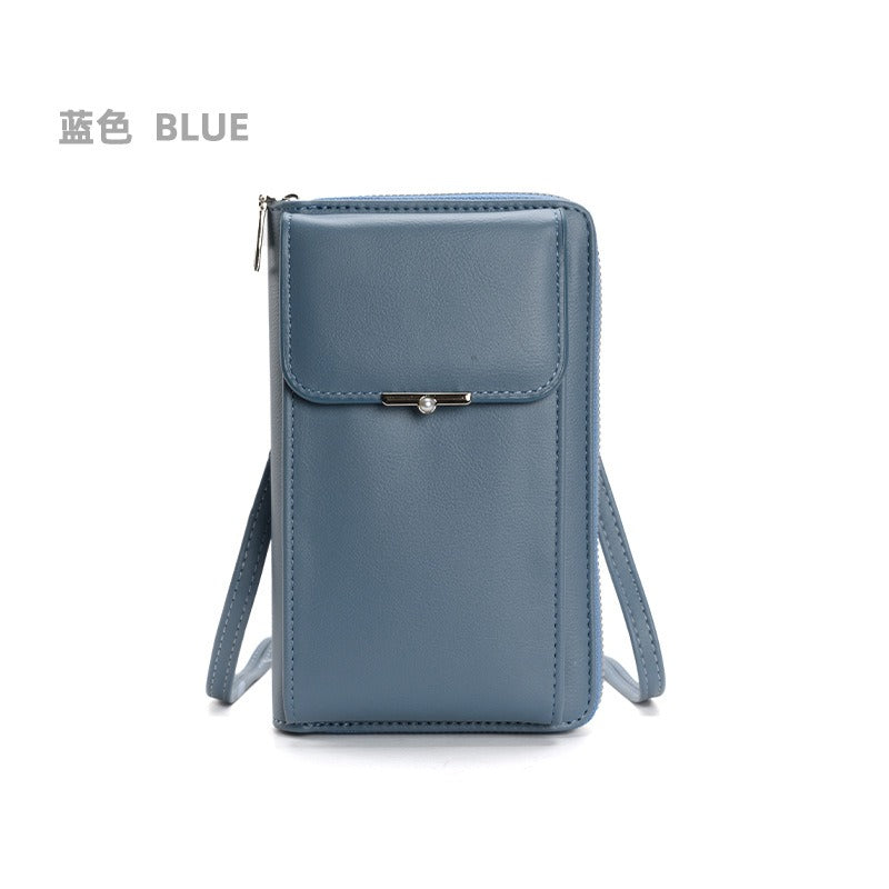 Women's Fashion Messenger Bags Small Mobile Phone Wallet Luxury Design Casual Shoulder Pocket Ladies Crossbody Purse For Female - Korvel