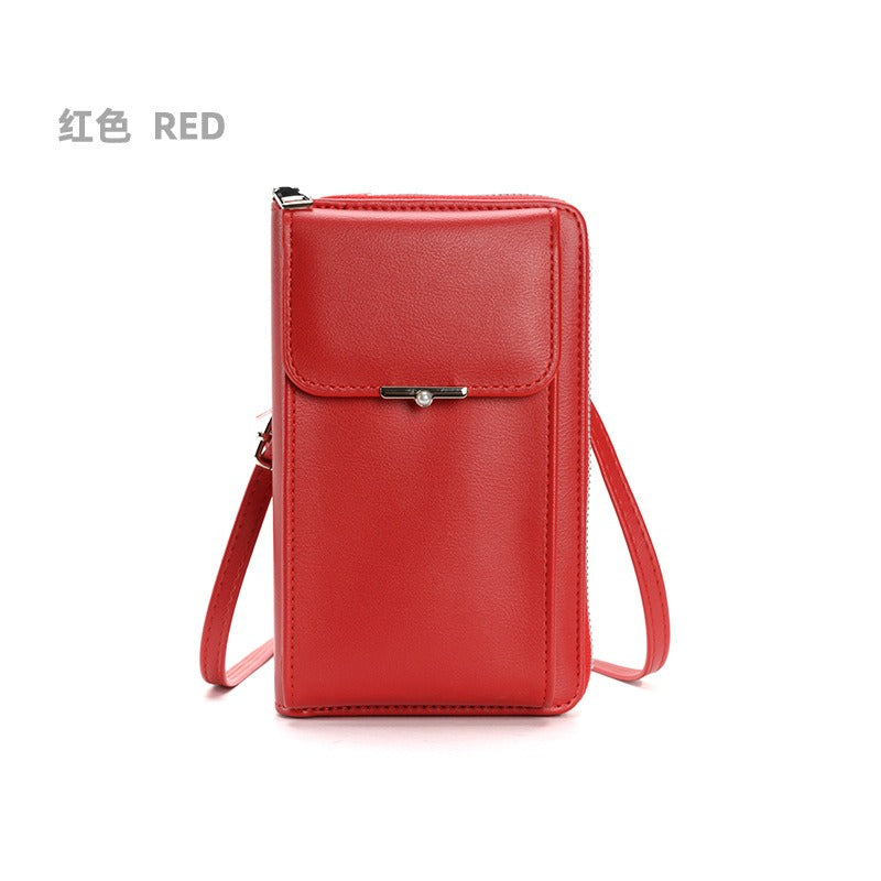 Women's Fashion Messenger Bags Small Mobile Phone Wallet Luxury Design Casual Shoulder Pocket Ladies Crossbody Purse For Female - Korvel