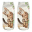 Lindos calcetines tobilleros con impresión 3D de gatitos para hombres y mujeres