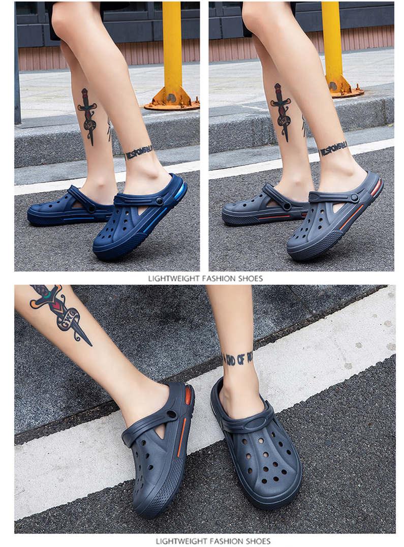 Tongs et Sabots d'Été Unisexes de Luxe pour un Confort Extérieur