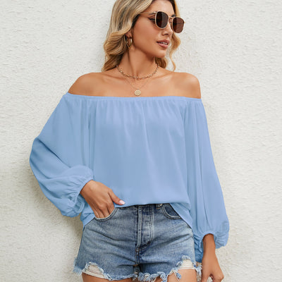 Women's one-piece collar top - Korvel