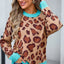 Women's pullover flower plus size sweater - Korvel